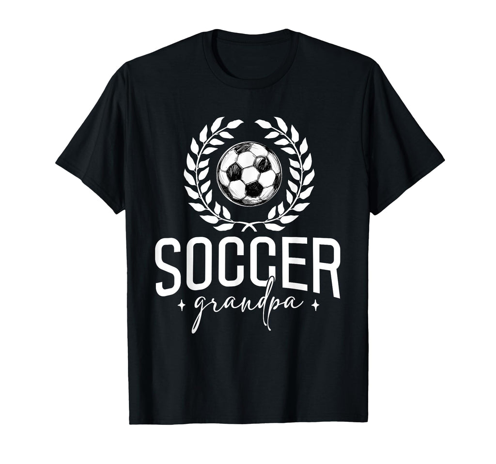 Soccer Grandpa Family Matching Soccer T-Shirt - Minimalist Print Unisex - T-Shirt, Sweatshirt, Hoodie