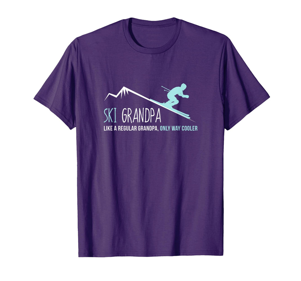 Ski Grandpa Funny Winter Skiing Gift T-Shirt - Aesthetic Graphic for Adults - T-Shirt, Sweatshirt, Hoodie