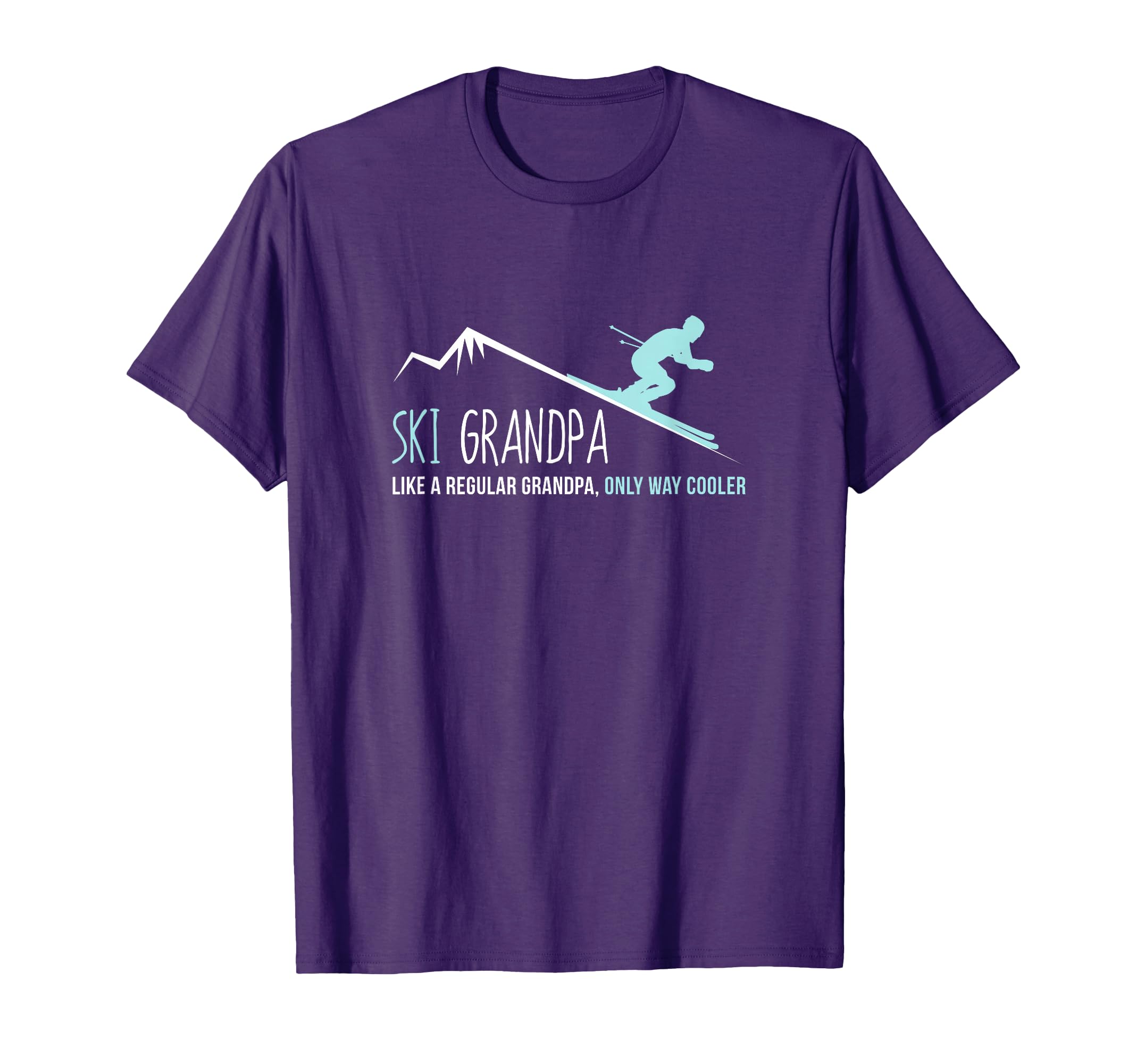 Ski Grandpa Funny Winter Skiing Gift T-Shirt - Aesthetic Graphic for Adults - T-Shirt, Sweatshirt, Hoodie