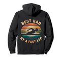 Funny Best Dad Fast Lap Swimming Hoodie - Graphic Print for Adults - T-Shirt, Sweatshirt, Hoodie