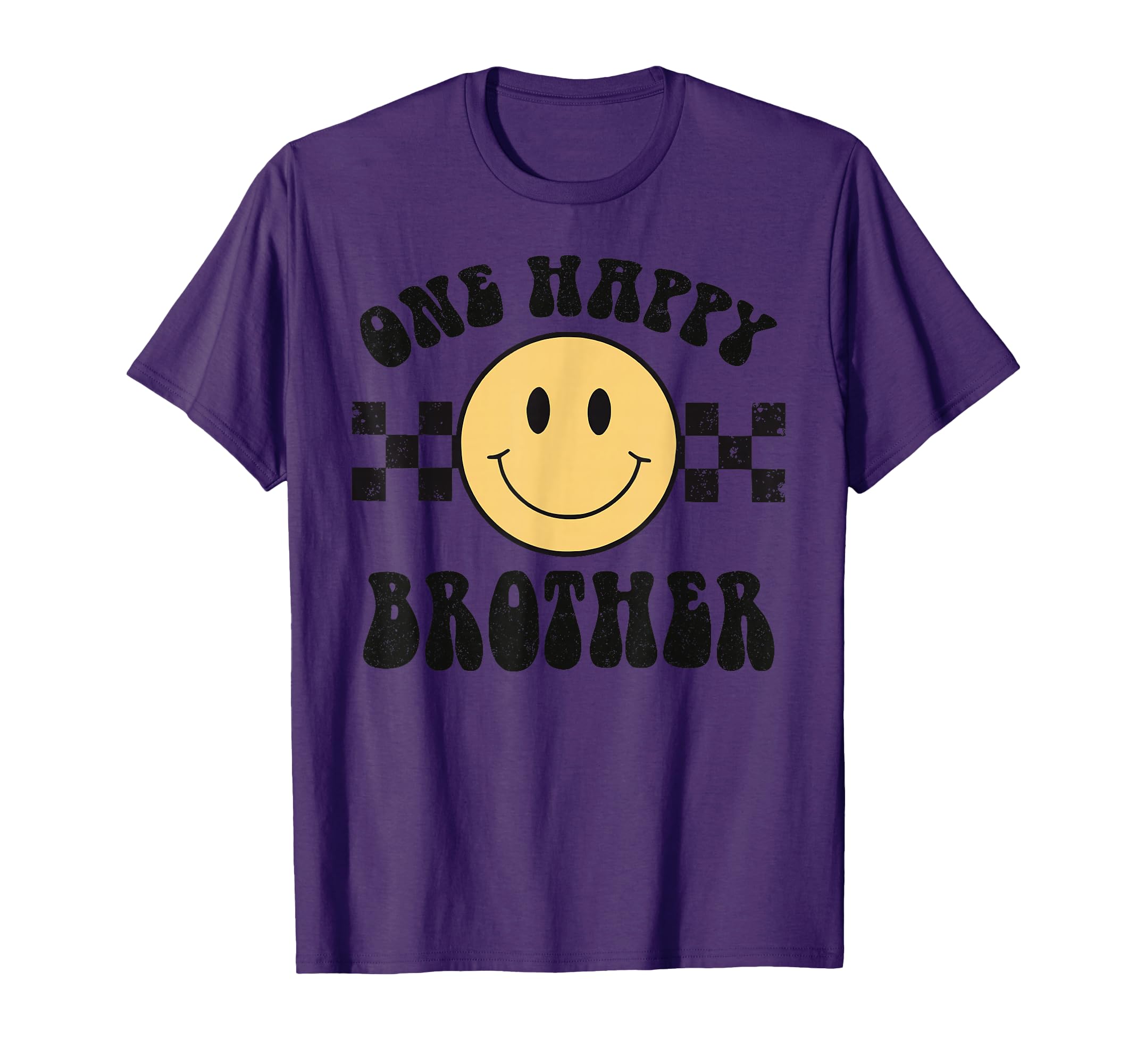 One Happy Dude 1St Birthday One Brother T-Shirt - Custom Art Print Unisex - T-Shirt, Sweatshirt, Hoodie