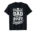 Proud Senior Dad Soccer Class 2027 T-Shirt - Novelty Apparel Unisex - T-Shirt, Sweatshirt, Hoodie