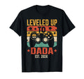 Leveled Up To Dada 2024 Pregnancy T-Shirt - Unique Graphic Men Women - T-Shirt, Sweatshirt, Hoodie