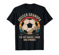 Funny Soccer Grandpa Fathers Day Sweatshirt - Minimalist Print for Adults - T-Shirt, Sweatshirt, Hoodie