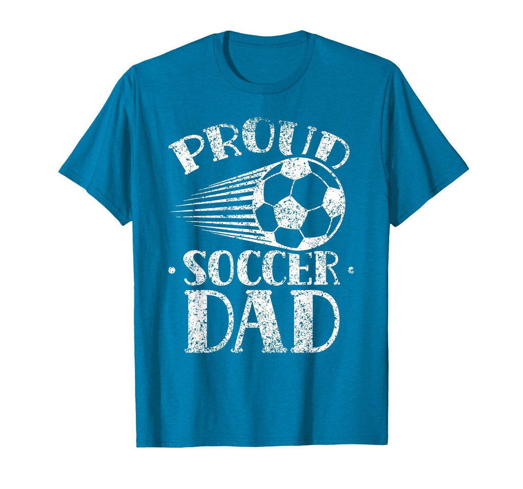 Proud Soccer Dad Player Father Daddy T-Shirt - Trendy Graphic for Adults - T-Shirt, Sweatshirt, Hoodie