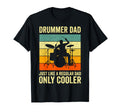 Drummer Dad Funny Drumming Drum Set T-Shirt - Streetwear Style Unisex - T-Shirt, Sweatshirt, Hoodie