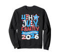 4Th July Crew Family Celebration 2025 Sweatshirt - Streetwear Style Unisex - T-Shirt, Sweatshirt, Hoodie