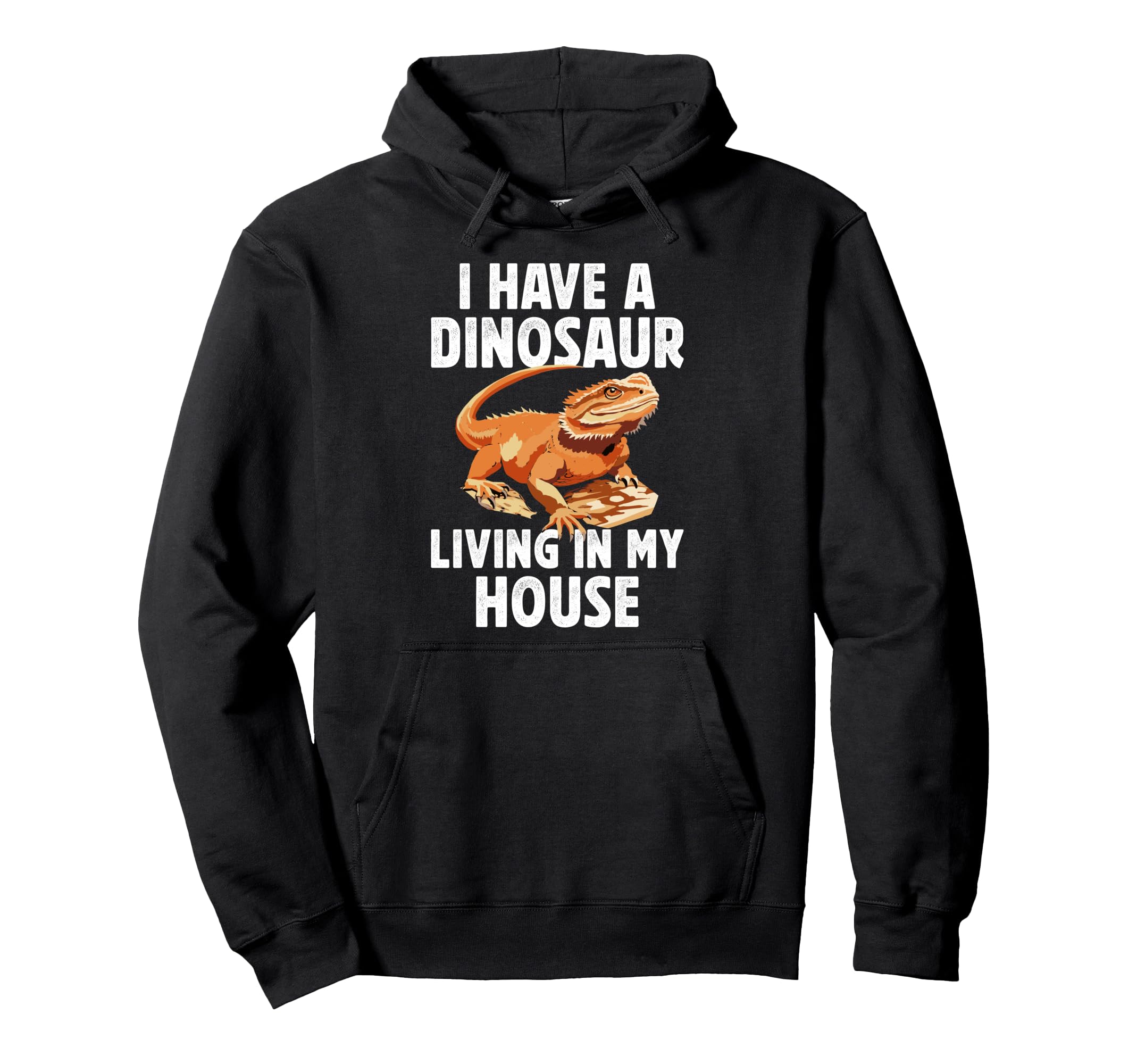 I Have Dinosaur Bearded Dragon Owner Hoodie - Minimalist Print Unisex - T-Shirt, Sweatshirt, Hoodie