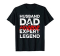 Mens Husband Dad Horror Expert Legend T-Shirt - Novelty Apparel Unisex - T-Shirt, Sweatshirt, Hoodie