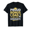 Proud Bonus Dad 2026 Graduate Senior T-Shirt - Minimalist Print Unisex - T-Shirt, Sweatshirt, Hoodie