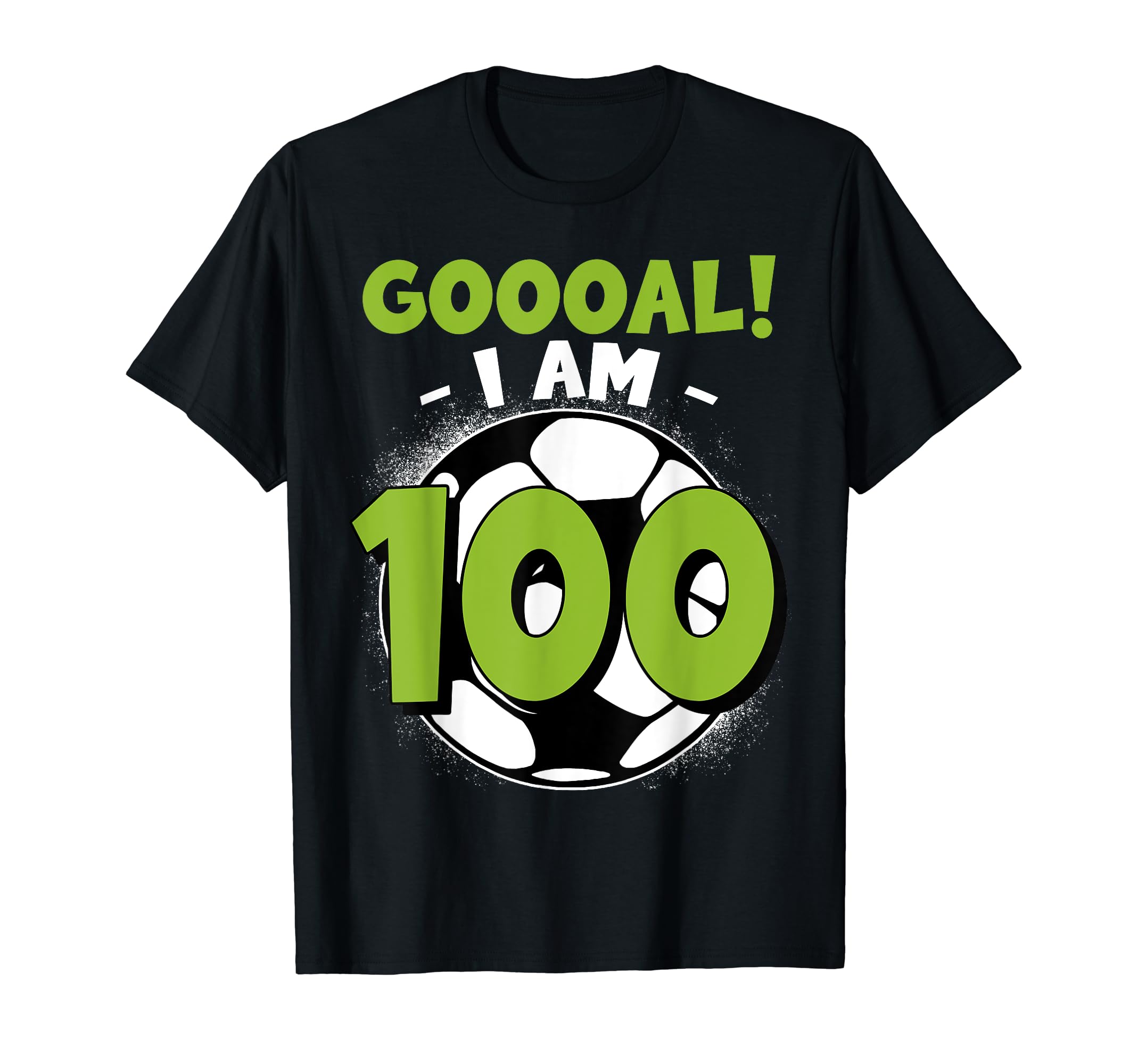 100 Year Old Birthday Soccer Themed T-Shirt - Custom Art Print Unisex - T-Shirt, Sweatshirt, Hoodie