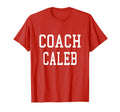 Coach Caleb Custom Football Soccer T-Shirt - Custom Art Print Unisex - T-Shirt, Sweatshirt, Hoodie