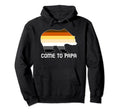 Come To Papa Gay Bear Pride Flag Hoodie - Casual Everyday Wear Men Women - T-Shirt, Sweatshirt, Hoodie