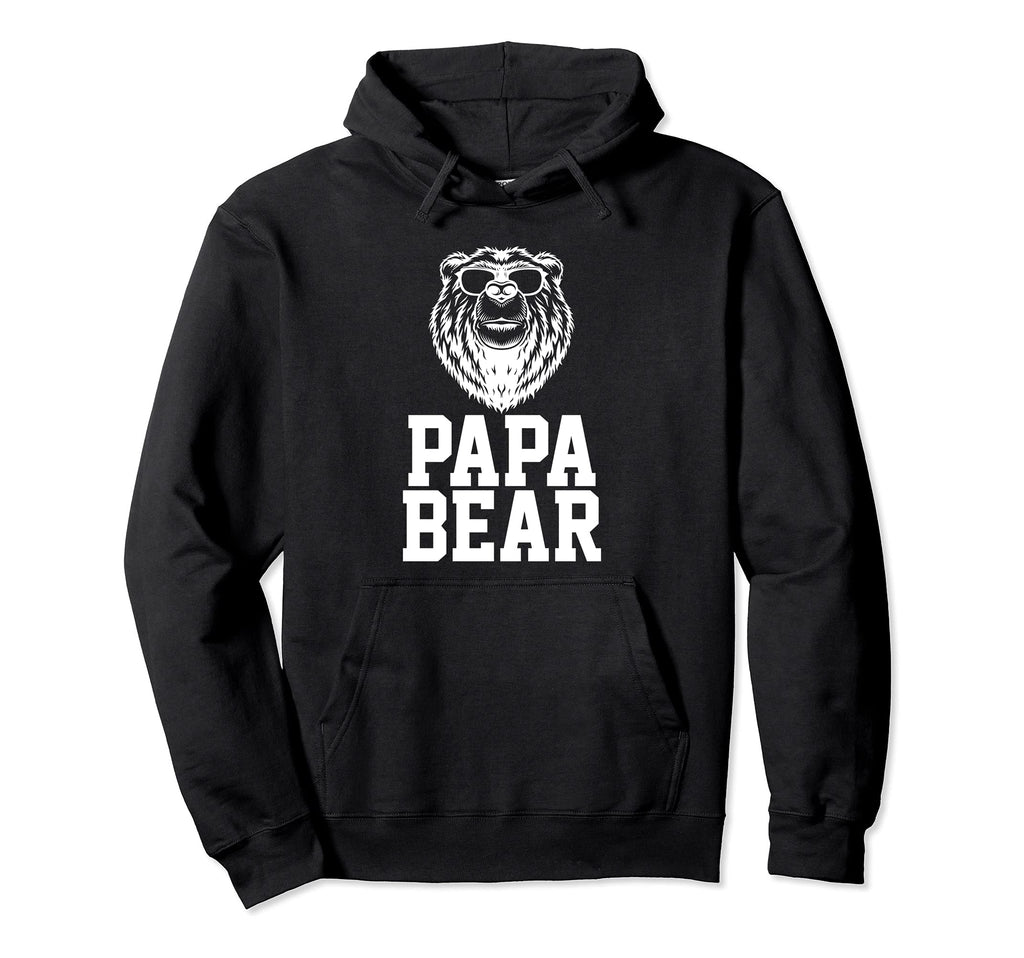Papa Father Bear Best Dad Fathers Day Hoodie - Aesthetic Graphic Men Women - T-Shirt, Sweatshirt, Hoodie