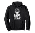 Papa Father Bear Best Dad Fathers Day Hoodie - Aesthetic Graphic Men Women - T-Shirt, Sweatshirt, Hoodie