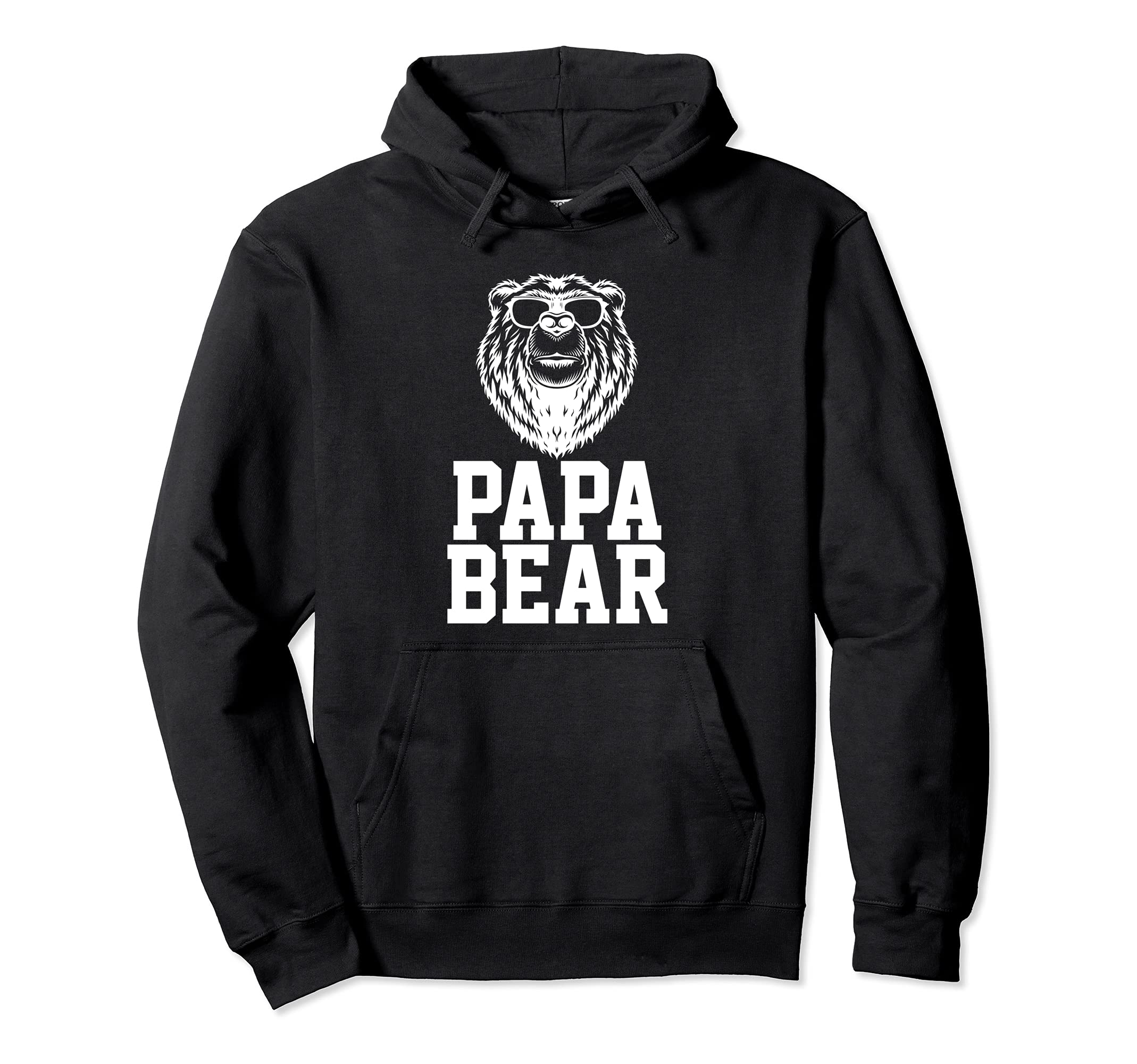 Papa Father Bear Best Dad Fathers Day Hoodie - Aesthetic Graphic Men Women - T-Shirt, Sweatshirt, Hoodie