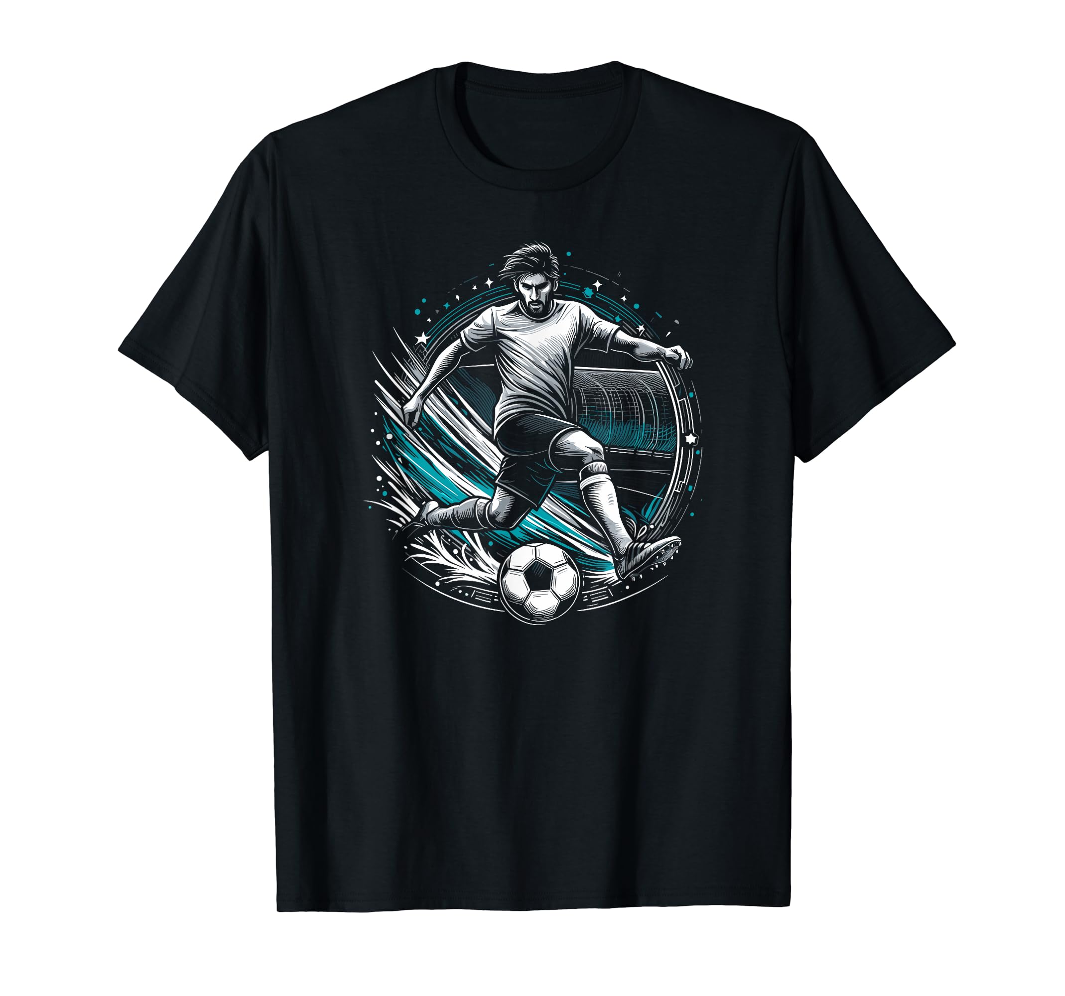 Soccer Player T-Shirt - Novelty Apparel Men Women - T-Shirt, Sweatshirt, Hoodie