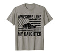 Awesome Like My Daughter Gifts Funny T-Shirt - Trendy Graphic Unisex - T-Shirt, Sweatshirt, Hoodie