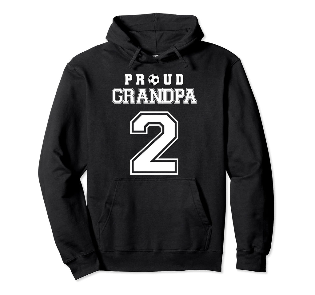 Number 2 Custom Proud Soccer Futbol Hoodie - Novelty Apparel for Adults - T-Shirt, Sweatshirt, Hoodie