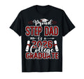 Proud Step Dad 2026 College Graduate T-Shirt - Aesthetic Graphic Men Women - T-Shirt, Sweatshirt, Hoodie