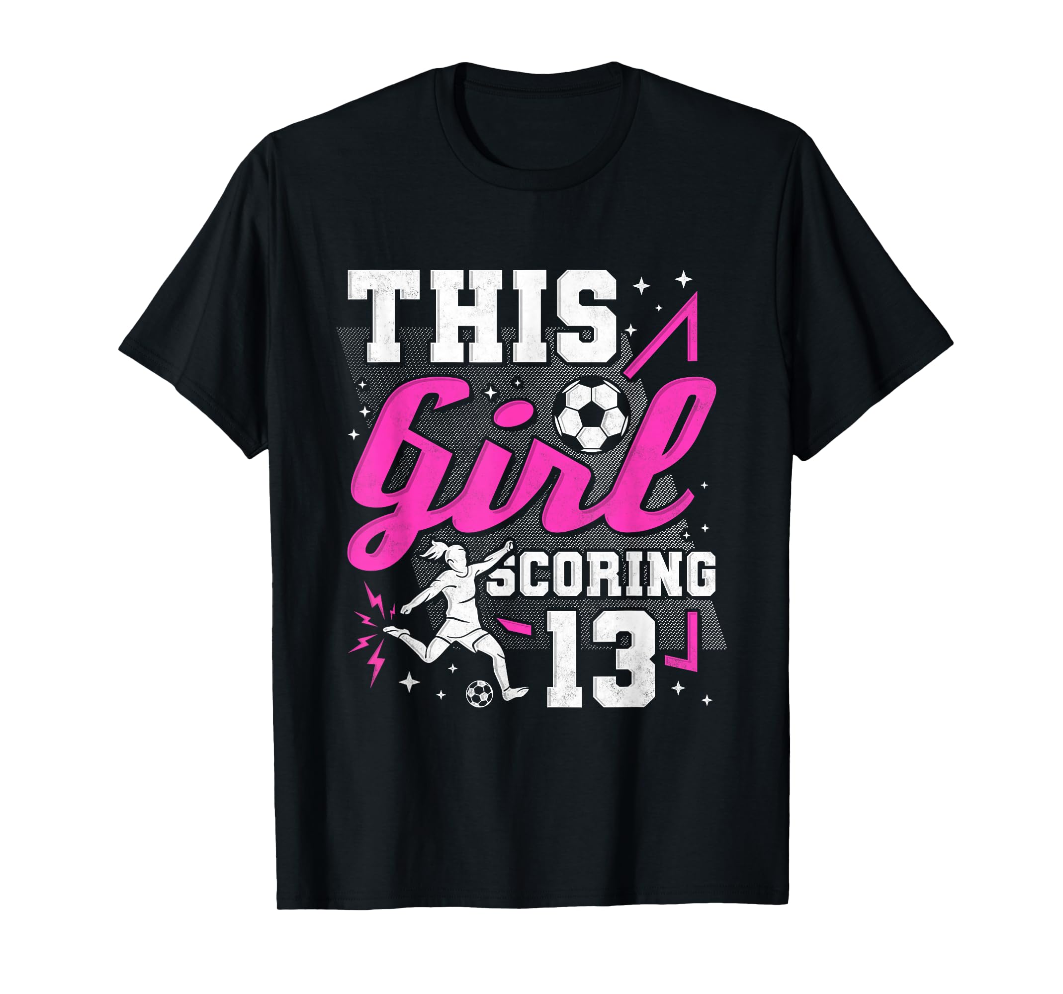 13Th Birthday This Scoring 13 Years Old T-Shirt - Novelty Apparel Unisex - T-Shirt, Sweatshirt, Hoodie