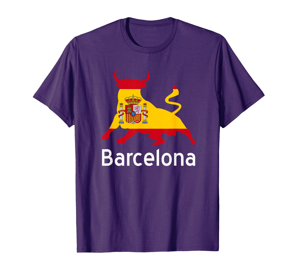 Barcelona Spain Spanish Bullfighting T-Shirt - Novelty Apparel for Adults - T-Shirt, Sweatshirt, Hoodie