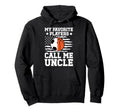 My Favorite Players Call Me Uncle Hoodie - Fun Novelty Design Men Women - T-Shirt, Sweatshirt, Hoodie