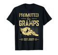 Promoted To Gramps To Be 2027 New T-Shirt - Casual Everyday Wear Men Women - T-Shirt, Sweatshirt, Hoodie
