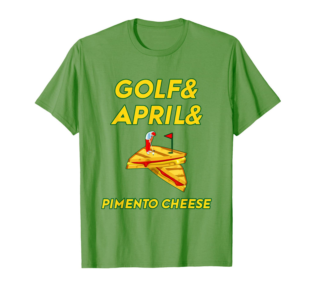 Golf April Pimento Cheese Funny Golf T-Shirt - Unique Graphic for Adults - T-Shirt, Sweatshirt, Hoodie