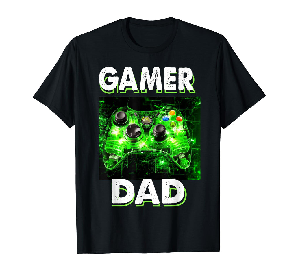 Mens Gamer Dad Like Normal Dad Video T-Shirt - Trendy Graphic for Adults - T-Shirt, Sweatshirt, Hoodie