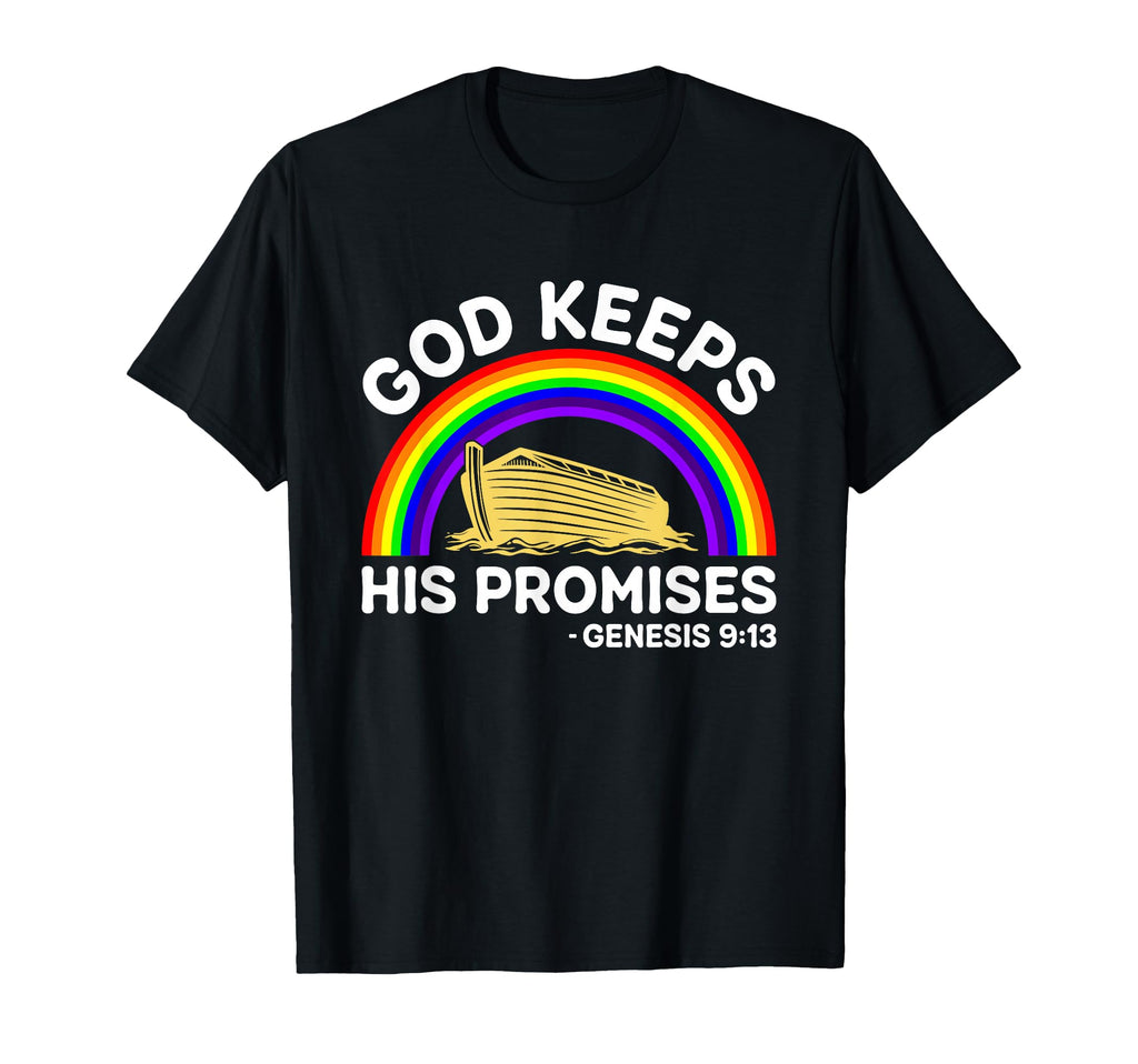 God Keeps His Promises Jesus T-Shirt - Minimalist Print Men Women - T-Shirt, Sweatshirt, Hoodie