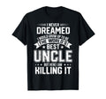 Worlds Best Uncle Funny Uncle T-Shirt - Graphic Print Unisex - T-Shirt, Sweatshirt, Hoodie