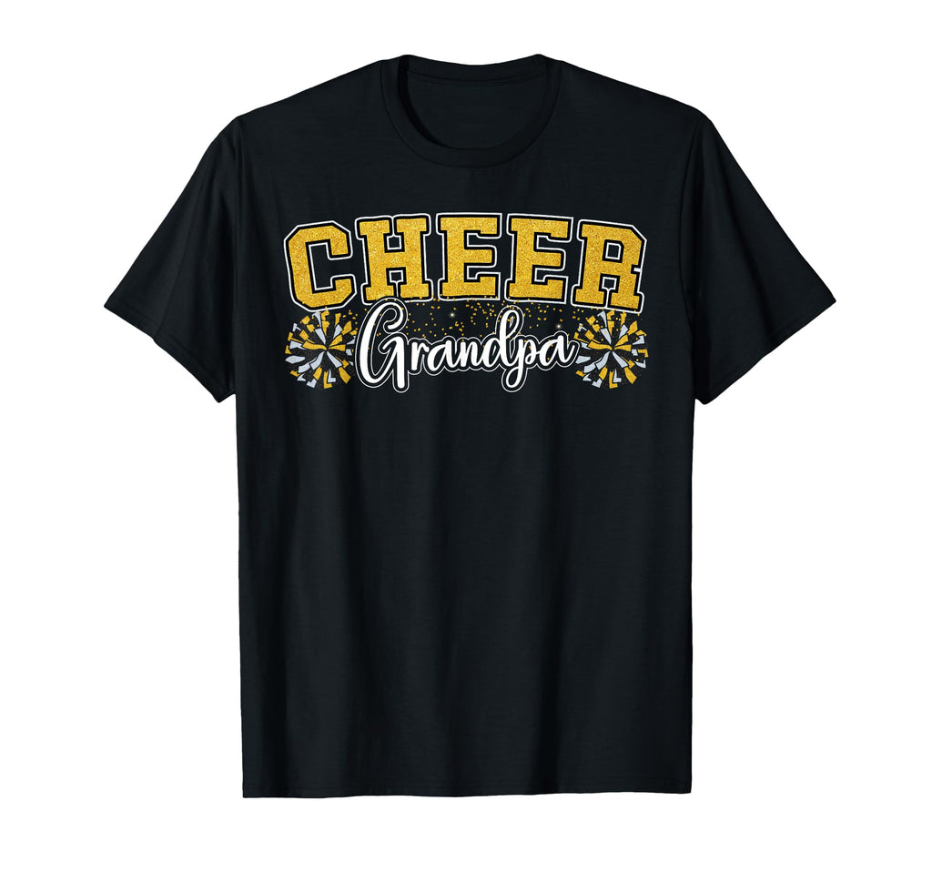 Cheer Grandpa My Favorite Cheerleader T-Shirt - Custom Art Print Unisex - T-Shirt, Sweatshirt, Hoodie