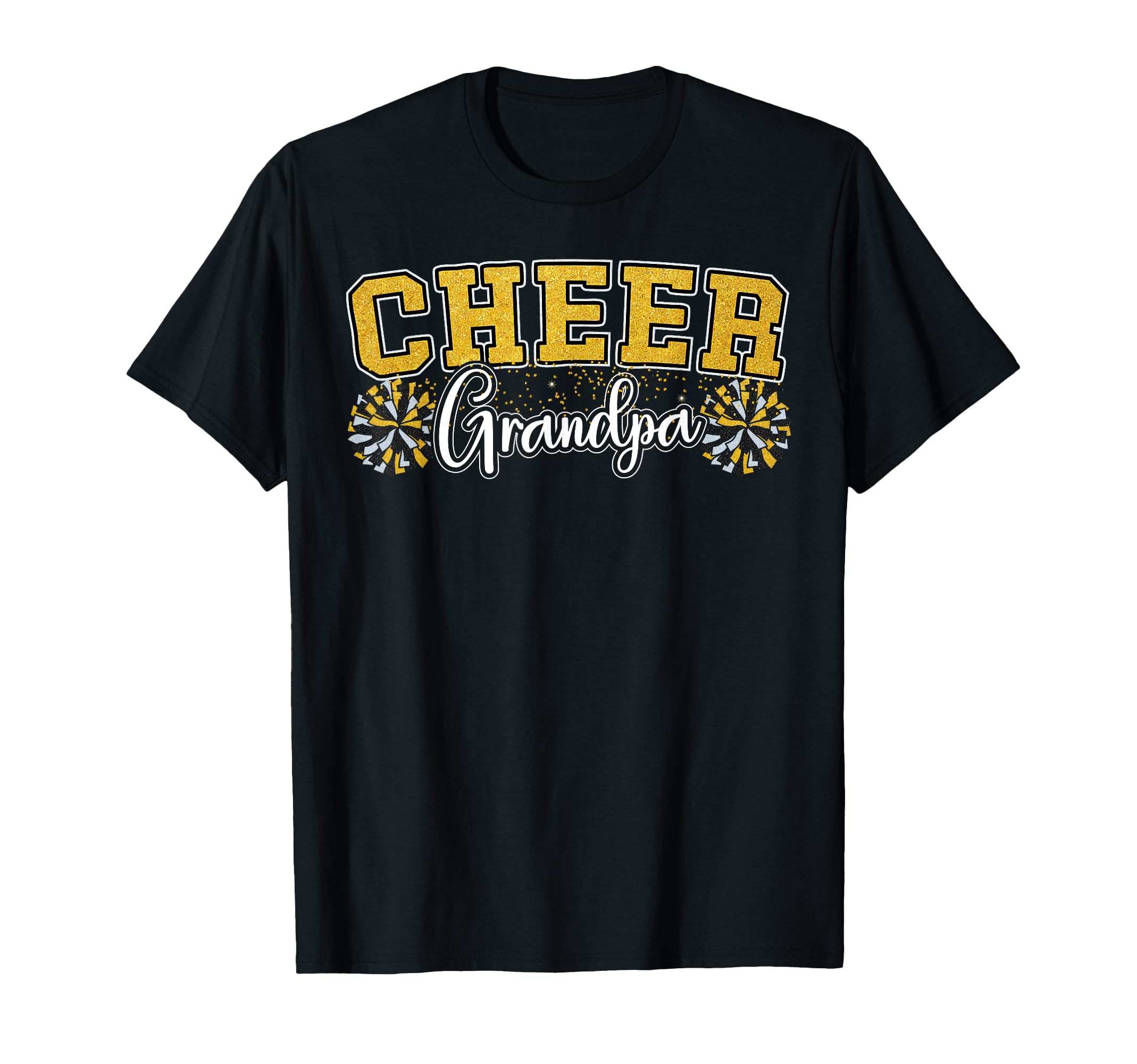 Cheer Grandpa My Favorite Cheerleader T-Shirt - Custom Art Print Unisex - T-Shirt, Sweatshirt, Hoodie