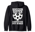 Soccer Player Funny Soccer Sister T-Shirt - Minimalist Print for Adults - T-Shirt, Sweatshirt, Hoodie