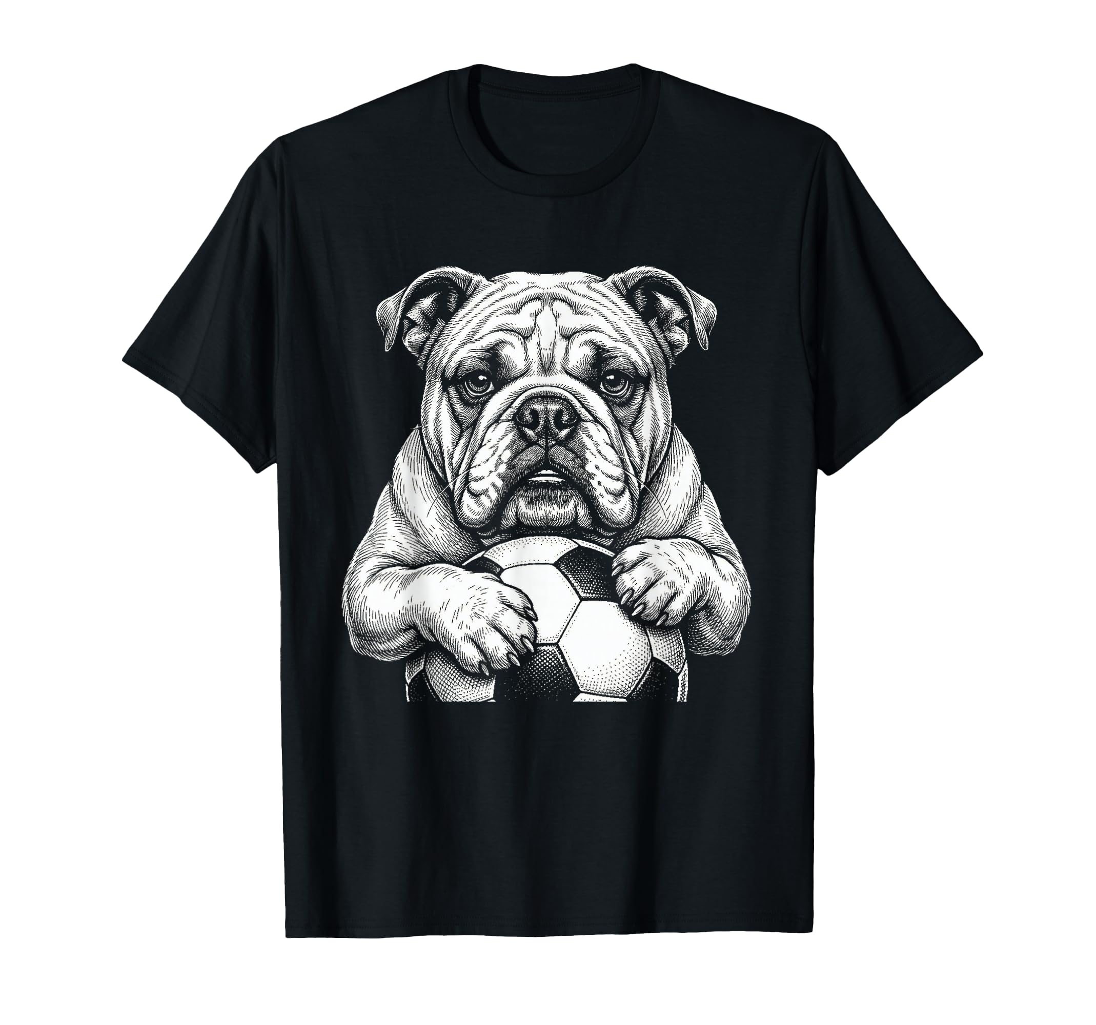 Ball Mascot Black And White T-Shirt - Casual Everyday Wear for Adults - T-Shirt, Sweatshirt, Hoodie
