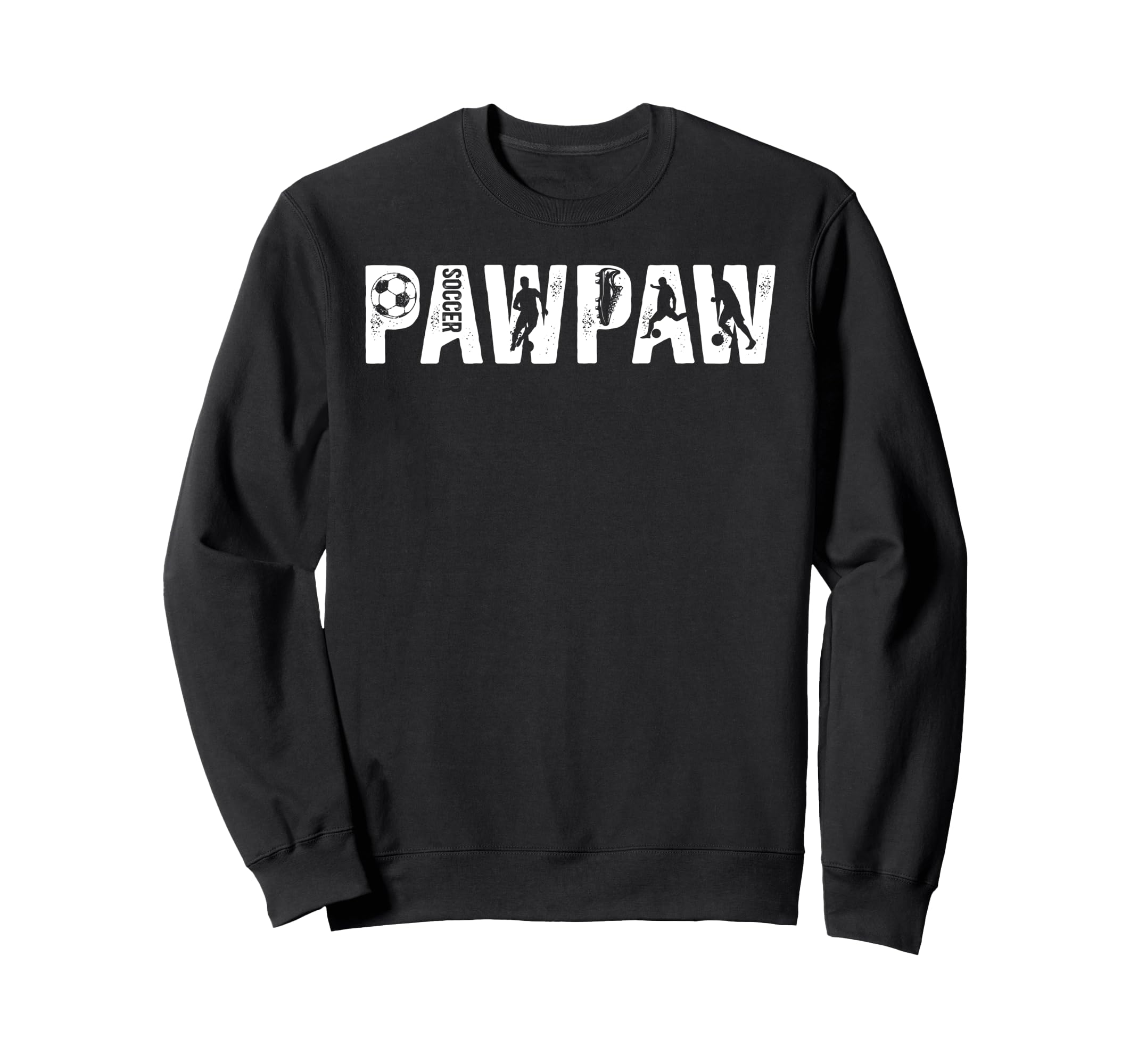 Soccer Pawpaw Grandpa Pawpaw Sweatshirt - Minimalist Print for Adults - T-Shirt, Sweatshirt, Hoodie