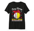 Busy Raising Ballers Baseball Softball T-Shirt - Graphic Print Unisex - T-Shirt, Sweatshirt, Hoodie