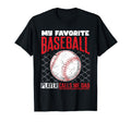 My Favorite Baseball Player Calls Me T-Shirt - Custom Art Print for Adults - T-Shirt, Sweatshirt, Hoodie