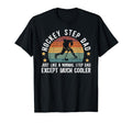 Hockey Step Dad Hockey Player Step T-Shirt - Minimalist Print Men Women - T-Shirt, Sweatshirt, Hoodie