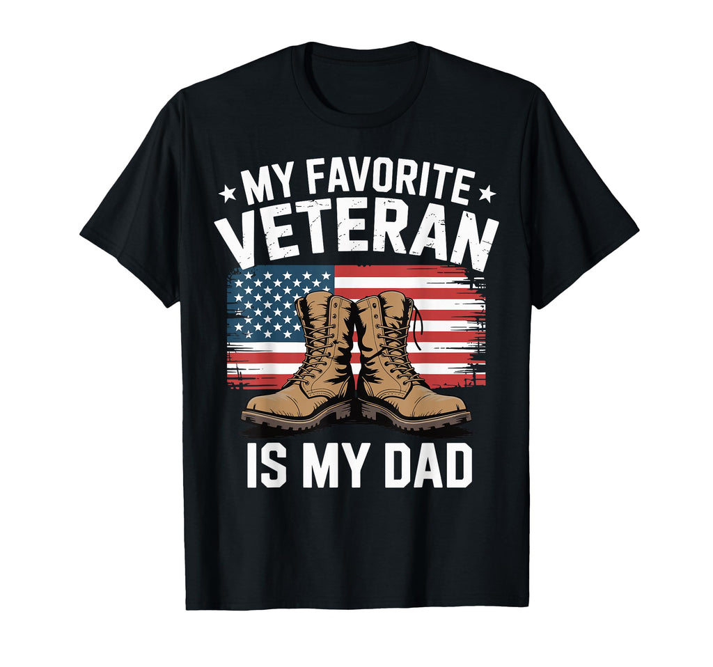 Usa Dad Veteran Father Military Sweatshirt - Graphic Print Men Women - T-Shirt, Sweatshirt, Hoodie