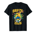 Brazil Football 2026 Funny Soccer Fan T-Shirt - Unique Graphic for Adults - T-Shirt, Sweatshirt, Hoodie