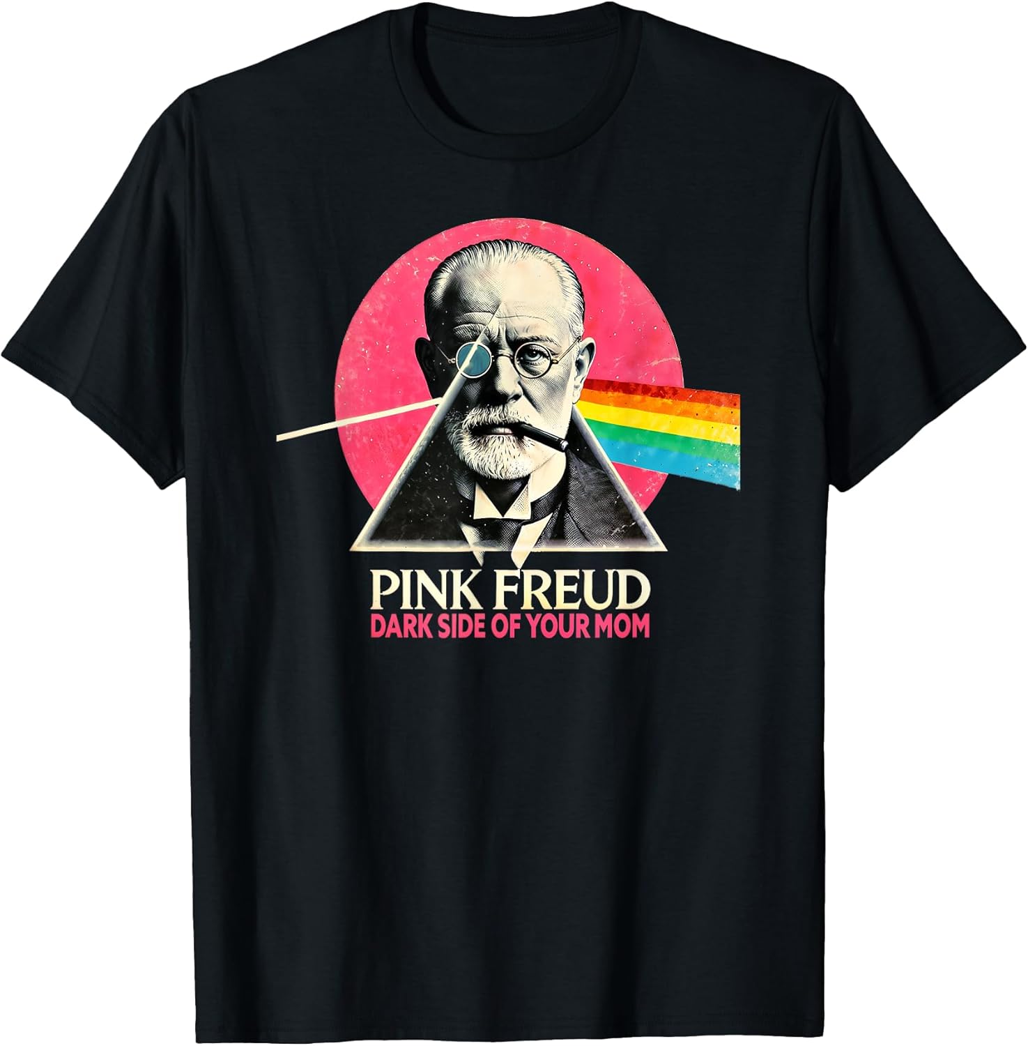Funny Dark Side of Your Mom Psychoanalysis Joke - Adult & Kids T-Shirts, Sweatshirts & Hoodies apparel design preview 1