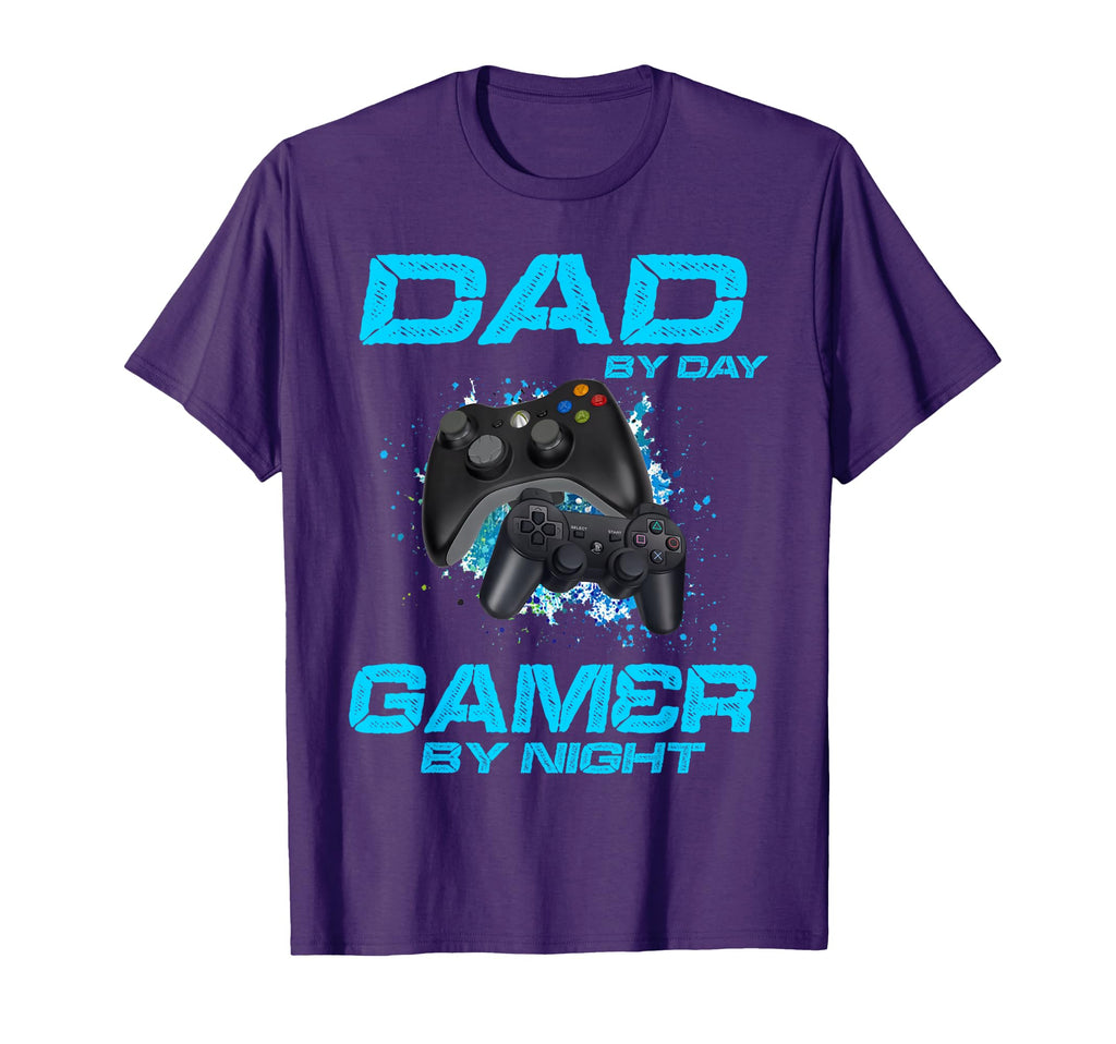 Gaming Father Video Games Dad Day Gamer T-Shirt - Custom Art Print Unisex - T-Shirt, Sweatshirt, Hoodie