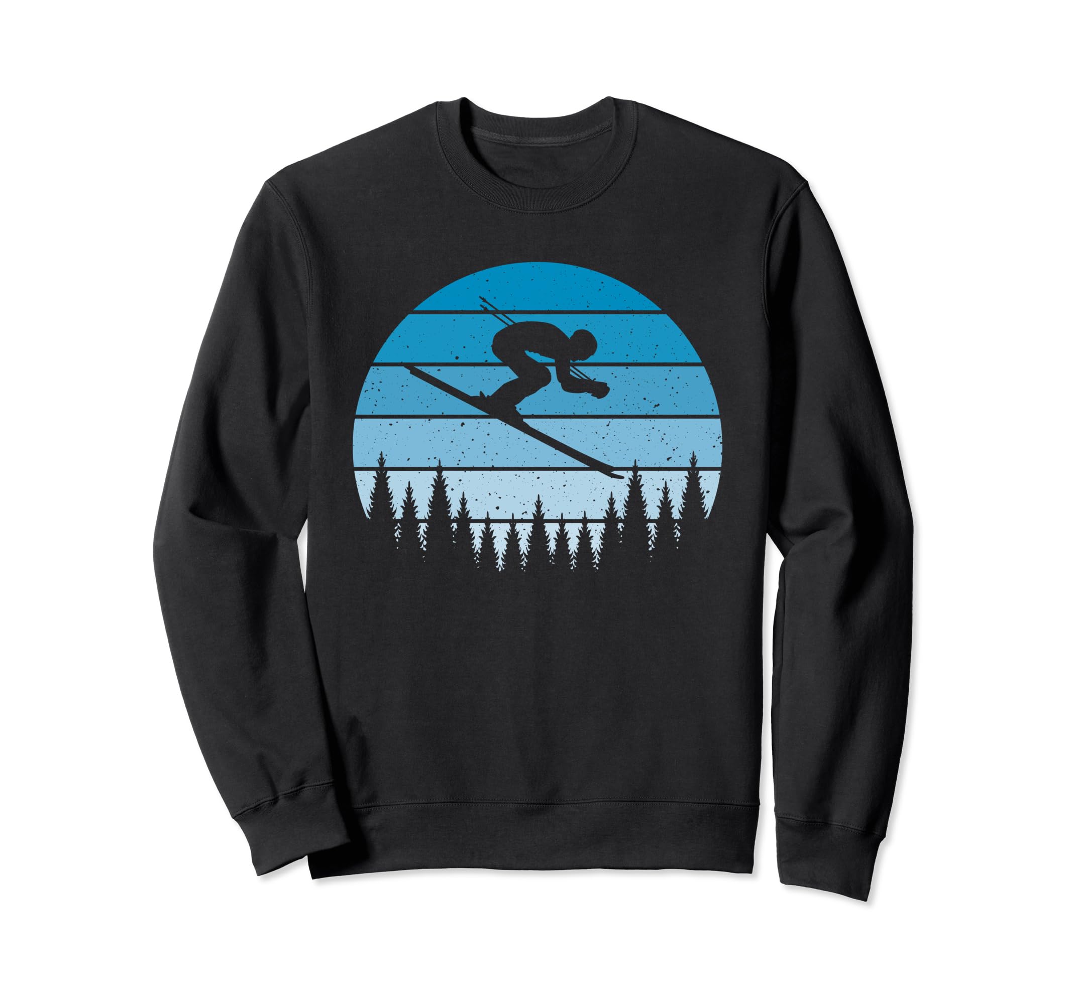 Ski Sunset Skier Skiing Dad Ski Sweatshirt - Novelty Apparel Men Women - T-Shirt, Sweatshirt, Hoodie