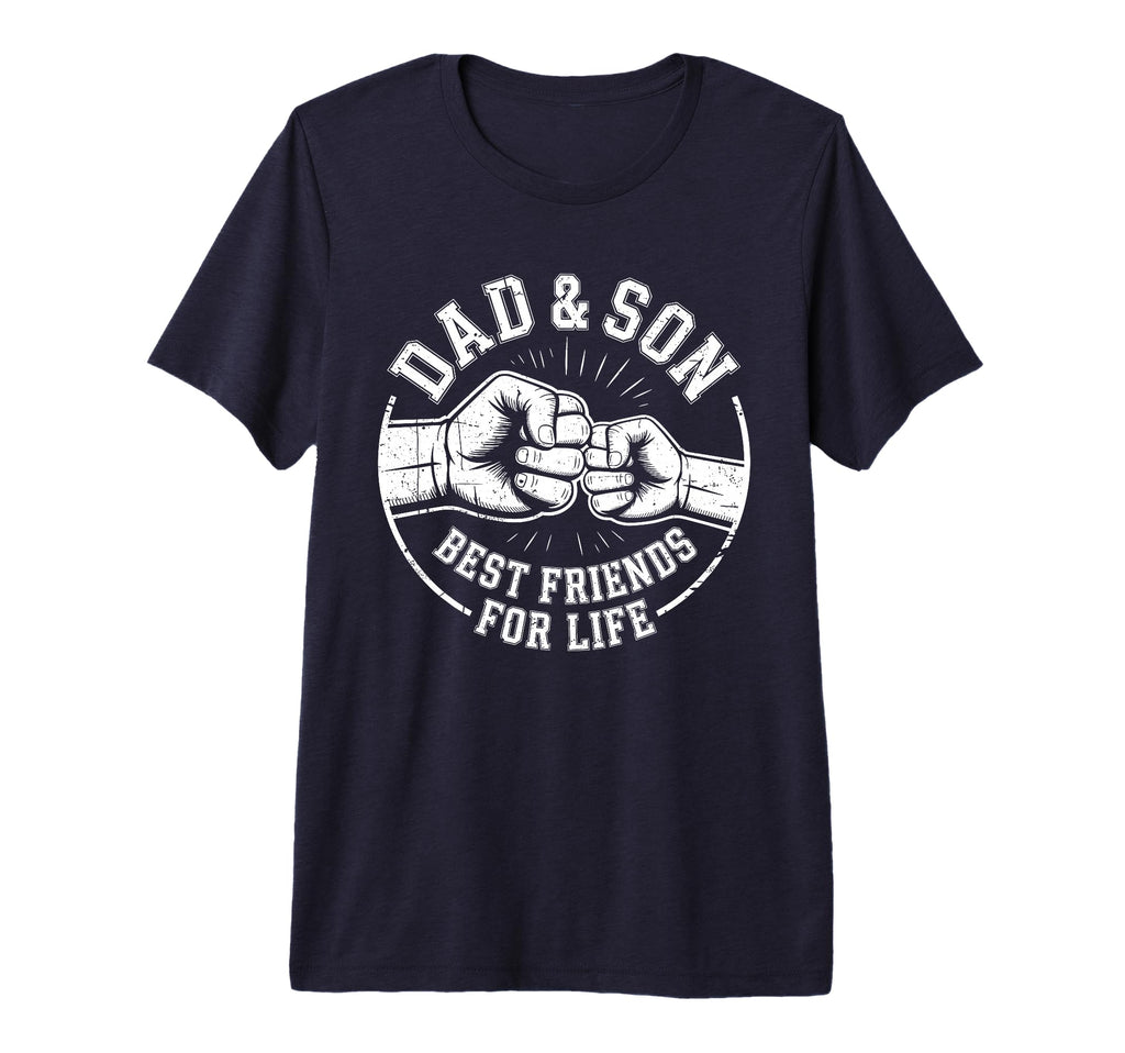 Mens Dad And Son Best Friends Life T-Shirt - Trendy Graphic for Adults - T-Shirt, Sweatshirt, Hoodie