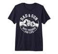 Mens Dad And Son Best Friends Life T-Shirt - Trendy Graphic for Adults - T-Shirt, Sweatshirt, Hoodie