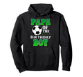 Papa Birthday Soccer Stars Outfit Hoodie - Streetwear Style Unisex - T-Shirt, Sweatshirt, Hoodie