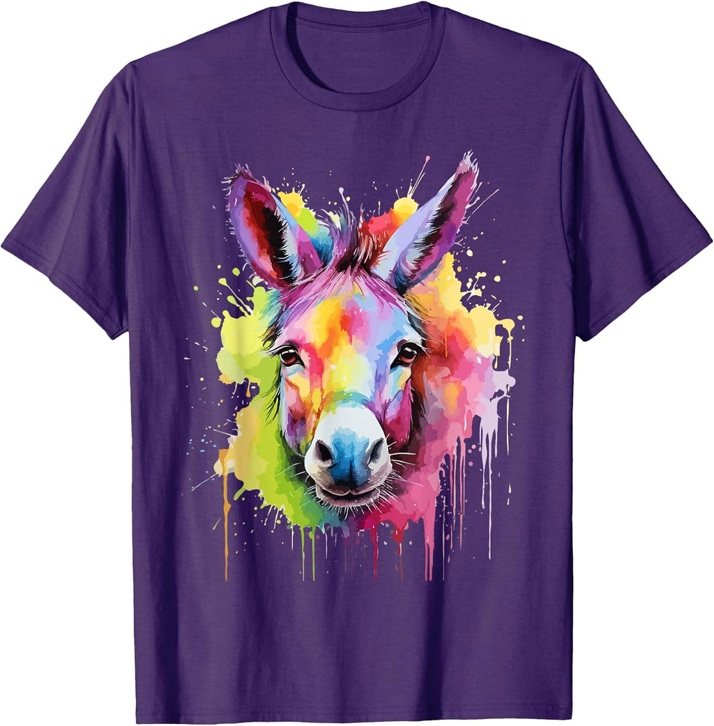 Pop Art Donkey Lovers Design Funny - Adult & Kids T-Shirts, Sweatshirts & Hoodies apparel design preview 1