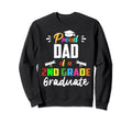 Proud Dad 2Nd Grade Graduate Sweatshirt - Minimalist Print Unisex - T-Shirt, Sweatshirt, Hoodie
